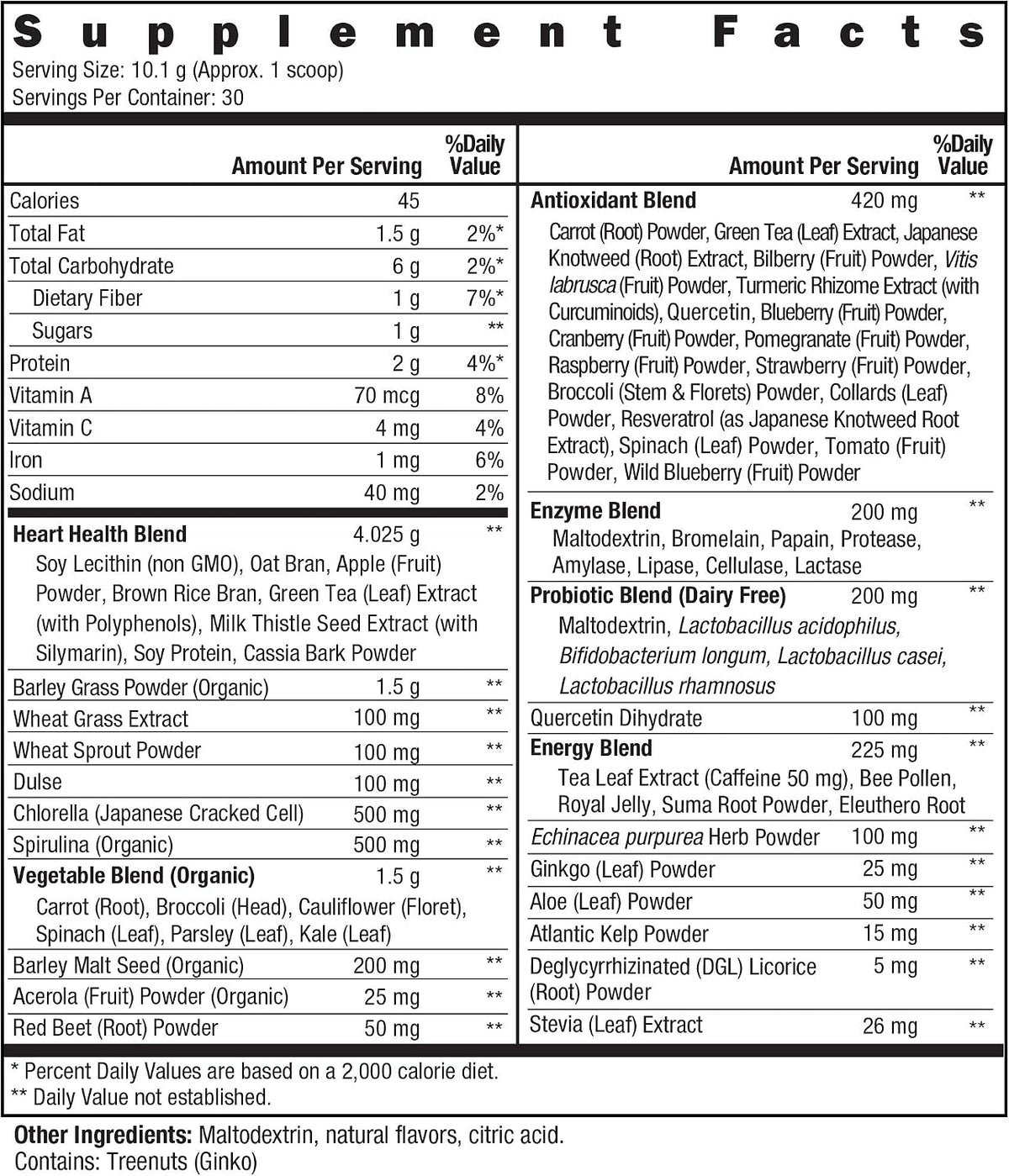 Royal Greens Superfood Powder | Polvo de – Wheat grass y cebada: hierbas jóvenes ricas en clorofila, vitaminas y – Image 7