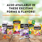 Airborne Gummies de Vitamina C 750 mg para Adultos, Suplemento de Apoyo Inmunológico con Potentes Antioxidantes Vitaminas A, C y E - 63 Gominolas, Sabor Arándano y Granada