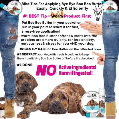 The Blissful Dog Fila Brasiliero Boo Butter – Cera de abejas: crea una capa protectora sin obstruir los poros. – Image 7
