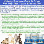 Kidney Restore para Perros y Gatos – Suplemento Renal sin Sabor