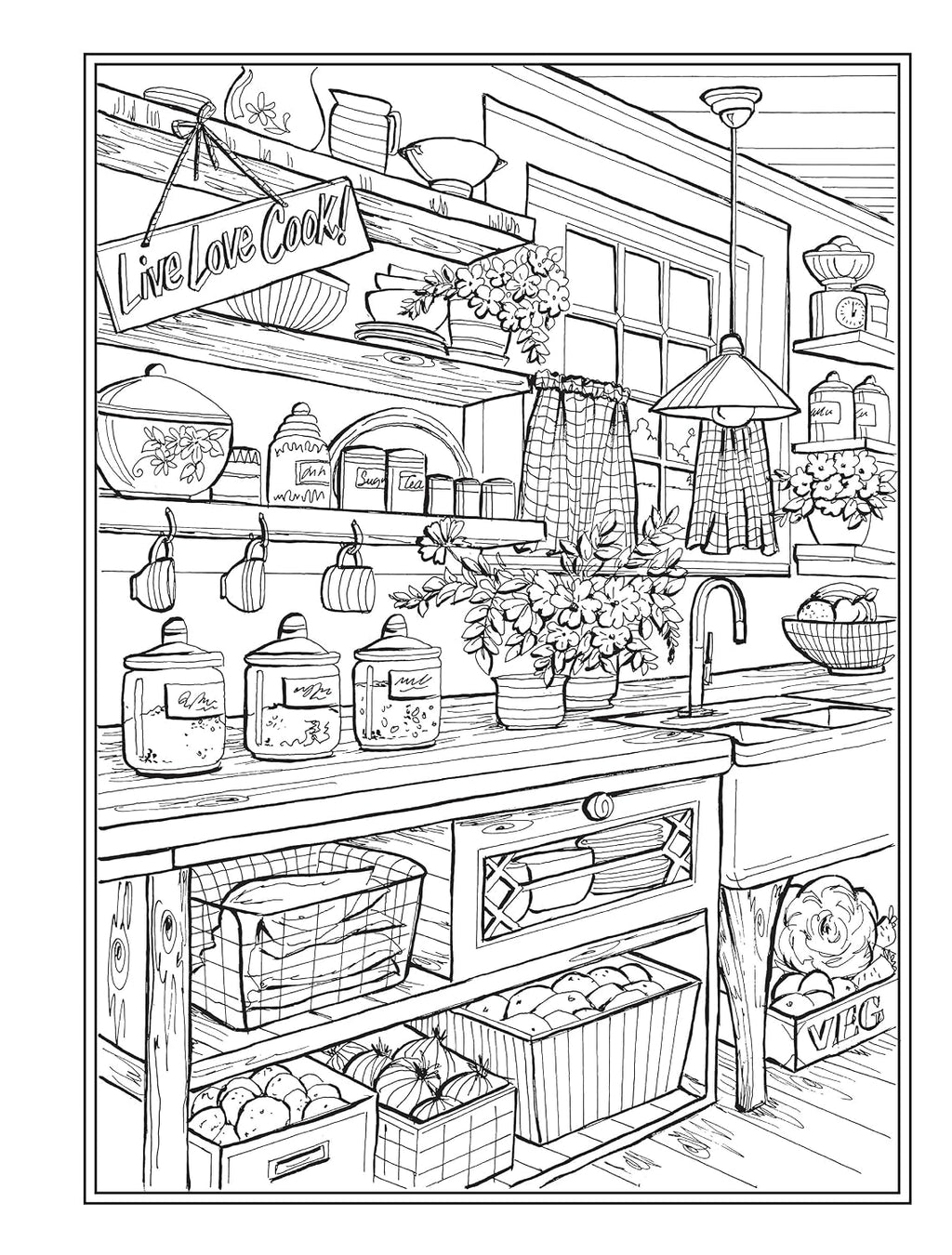 Creative Haven Encanto Campestre: Libro de colorear para adultos (En el Campo)