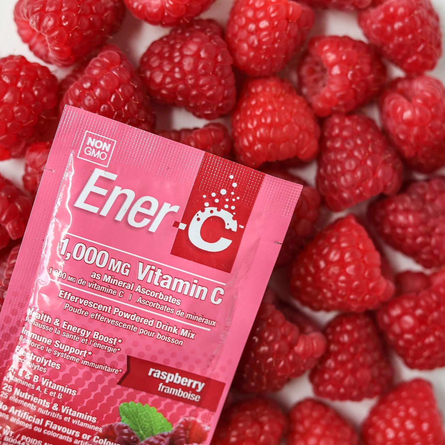 Ener-C Raspberry Multivitamin Drink Mix 30 sobres
