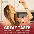 Extracto de Raíz de Maca Roja - Gotas Líquidas Concentradas, Sin Alcohol, 4 Botellas de 118 ml