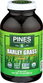 Pines Polvo de Cebada Verde Orgánica, 283 g