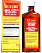 Liquid Vitamin and Mineral Supplement - Supports Normal Body Function and Promotes Overall Well-being - 16.9 fl oz