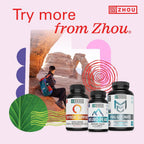 Zhou Methyl B12 - Metilcobalamina 5000 mcg - 60 Microgrageas Veganas