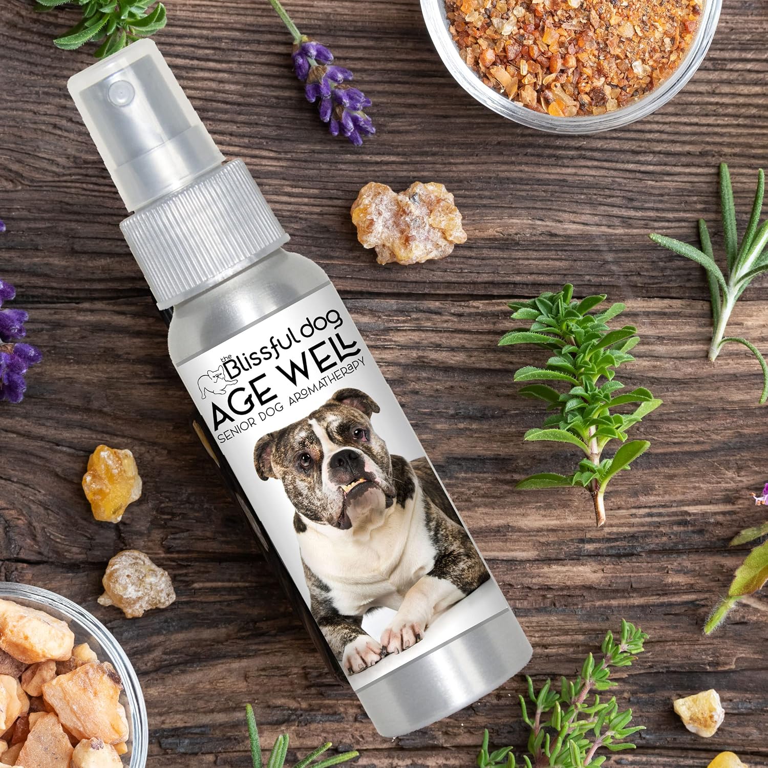The Blissful Dog American Bulldog Age Well – Aromaterapia para Perros