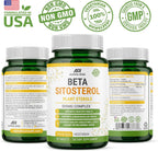 Beta Sitosterol 500 mg - 90 Comprimidos - No Transgénico - Salud Prostática y Colesterol