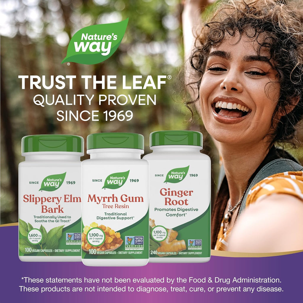 Nature's Way Resina de Mirra, 100 Cápsulas Veganas