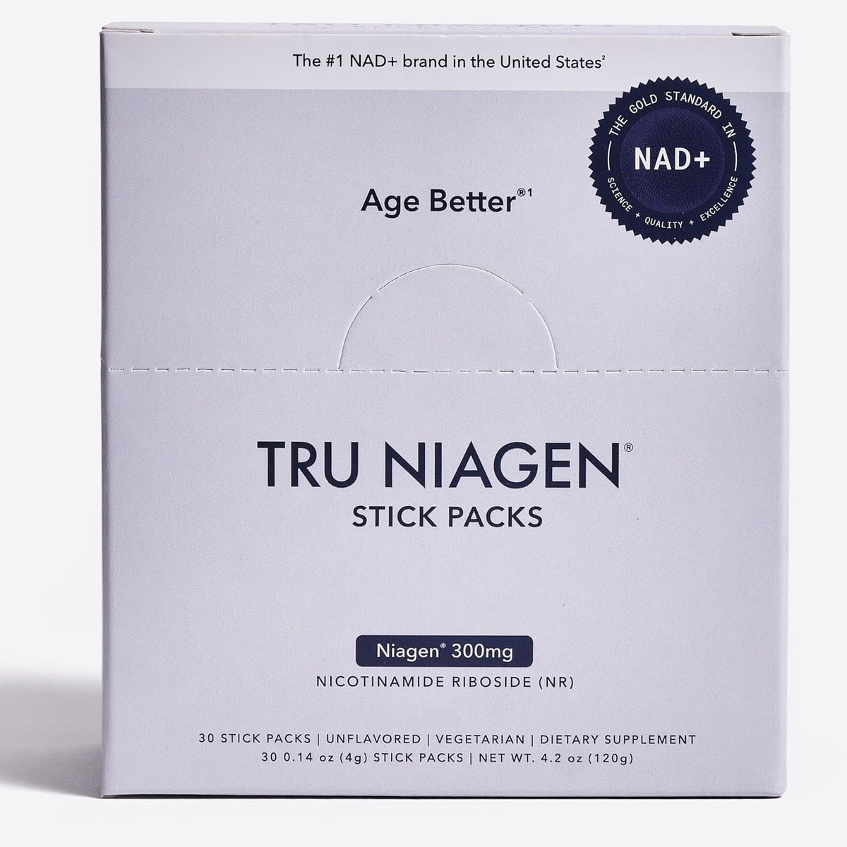 TRU NIAGEN NAD+ Booster | Nicotinamida Ribósido en Polvo para Mezclar - 30 sticks de 300 mg – Image 1