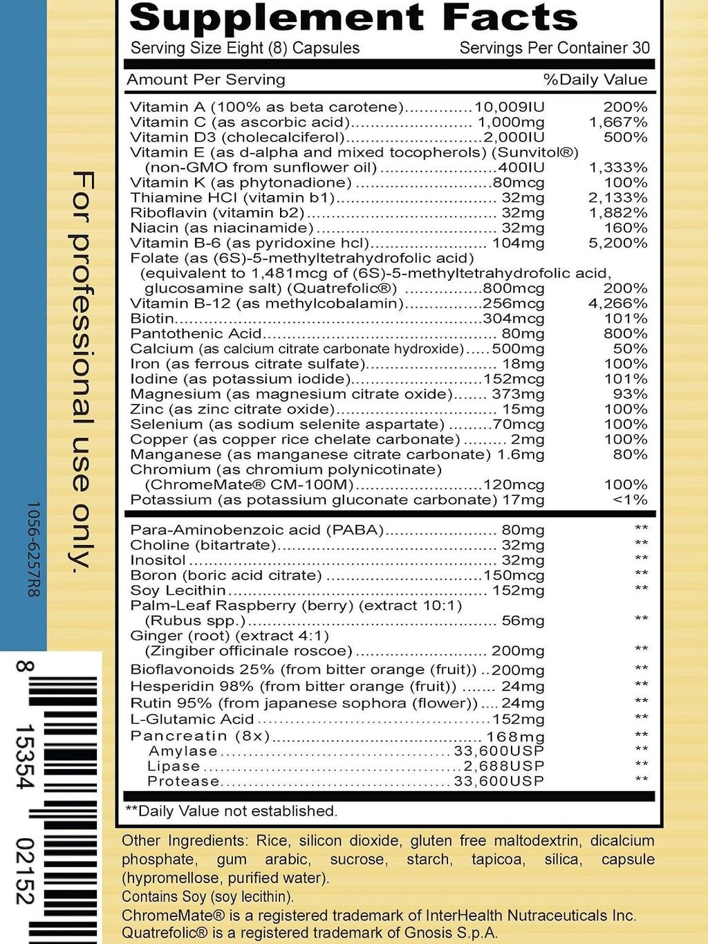 Priority One Vitamins Women's Formula 240 Cápsulas - Multivitamínico y Mineral para Mujer