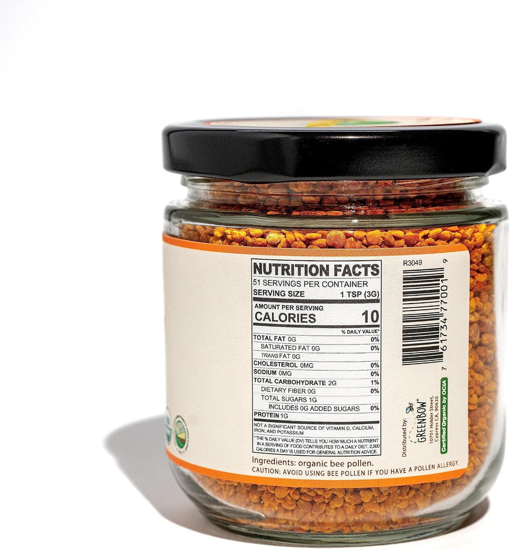 Greenbow Polen de Abeja Orgánico - 155g