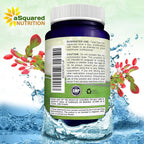 aSquared Nutrition Pure Berberine 1000mg - 180 Vegan Capsules