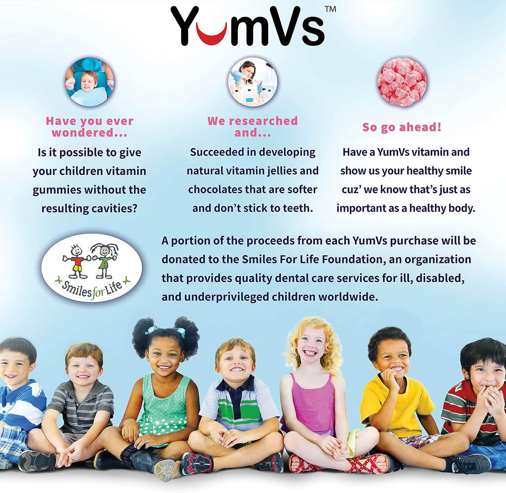 YUM-V's Biotin Gummies 5000 mcg – Gominolas de Biotina Sabor Frambuesa – 100 unidades