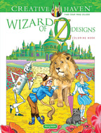 Libro de colorear Creative Haven Diseños del Mago de Oz: relájate y encuentra tus verdaderos colores