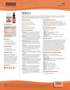 Systemic Formulas Nerve - 60 Cápsulas Bio Function #74. Suplemento de Apoyo Sistémico Nervioso.