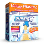Super C Singles to Go - Pack Variado de 30 Sobres de Vitamina C en Polvo