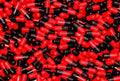 Cápsulas de Gelatina Vacías Tamaño 3 - 5000 Unidades - Cápsulas Bovinas para Rellenar Suplementos - XPRS Nutra (Negro/Rojo)