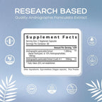 Extracto Premium de Andrographis Paniculata 1200 mg (100 mg Andrographólidos) - 120 Cápsulas Veganas