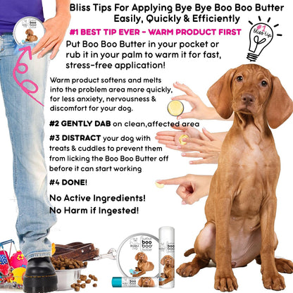 The Blissful Dog .15 oz Tube Vizsla Booboo – Aceite de coco – Image 6