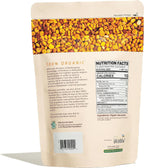 Greenbow Organic Bee Pollen - 100% USDA Certified Organic, Non-GMO, Halal, Kosher, Certified GMP, Pure & Natural Bee Pollen - Superfood Packed with Proteins, Vitamins & Minerals - Gluten Free - 8oz