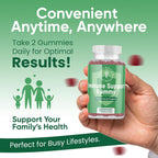 Immune Boosters for Adults - Gominolas Veganas de Defensas con Vitaminas C y D, Zinc, Magnesio, Probióticos - Suplemento Inmunológico con Saúco, Cúrcuma, Equinácea, 60 Unidades