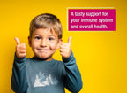 T&D Multivitamínico Infantil 8 Vitaminas - 100 Comprimidos Efervescentes Veganos - Sabor Frambuesa - Hecho en Alemania