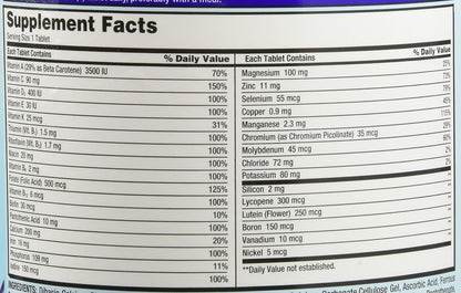 Kirkland Signature Daily Multi, 500 Tabletas (2 Paquetes) – Image 3