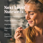 KAL Liposomal Multivitamin - Multivitamínico Liposomal de Alta Potencia con Vitamina C, D-3 y Complejo B - 60 Cápsulas Vegetales