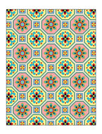 Creative Haven: Elegant Tile Designs - Adult Coloring Book
