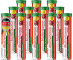 T&D Multivitamínico + Minerales Alemán - 40 Comprimidos Efervescentes Veganos - Sabor Granada
