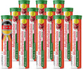 T&D German Multivitamin + Minerals - 240 Comprimidos Efervescentes Veganos - Sabor Granada