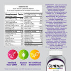 Centrum Silver Mujeres 50+ Multivitamínico, 100 Comprimidos