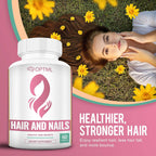 OPTML Vitaminas para el Cabello y las Uñas - 60 Cápsulas
