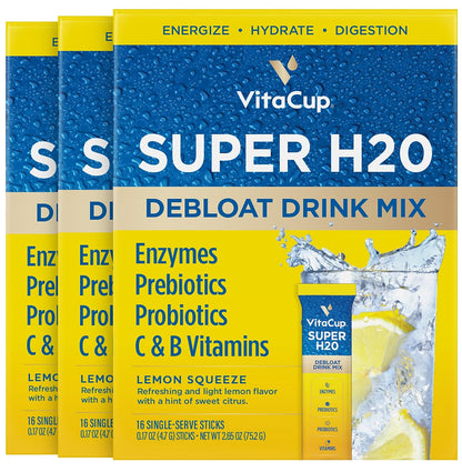VitaCup Super H2O Mezcla en Polvo para – Los probióticos y prebióticos contribuyen al equilibrio de la microbiota – Image 7