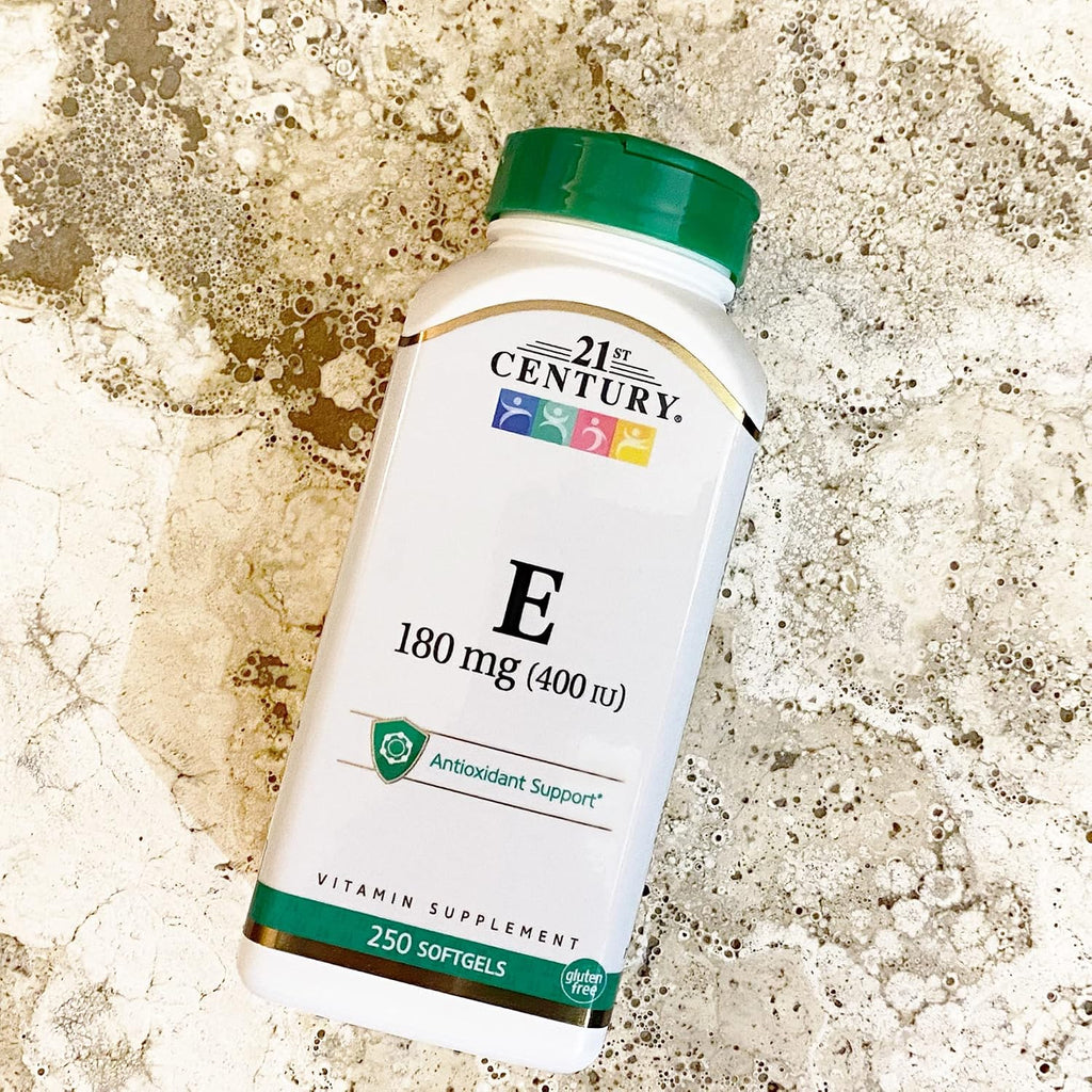 Vitamina E 400 UI (dl-Alfa Tocoferol) - 250 Cápsulas Blandas