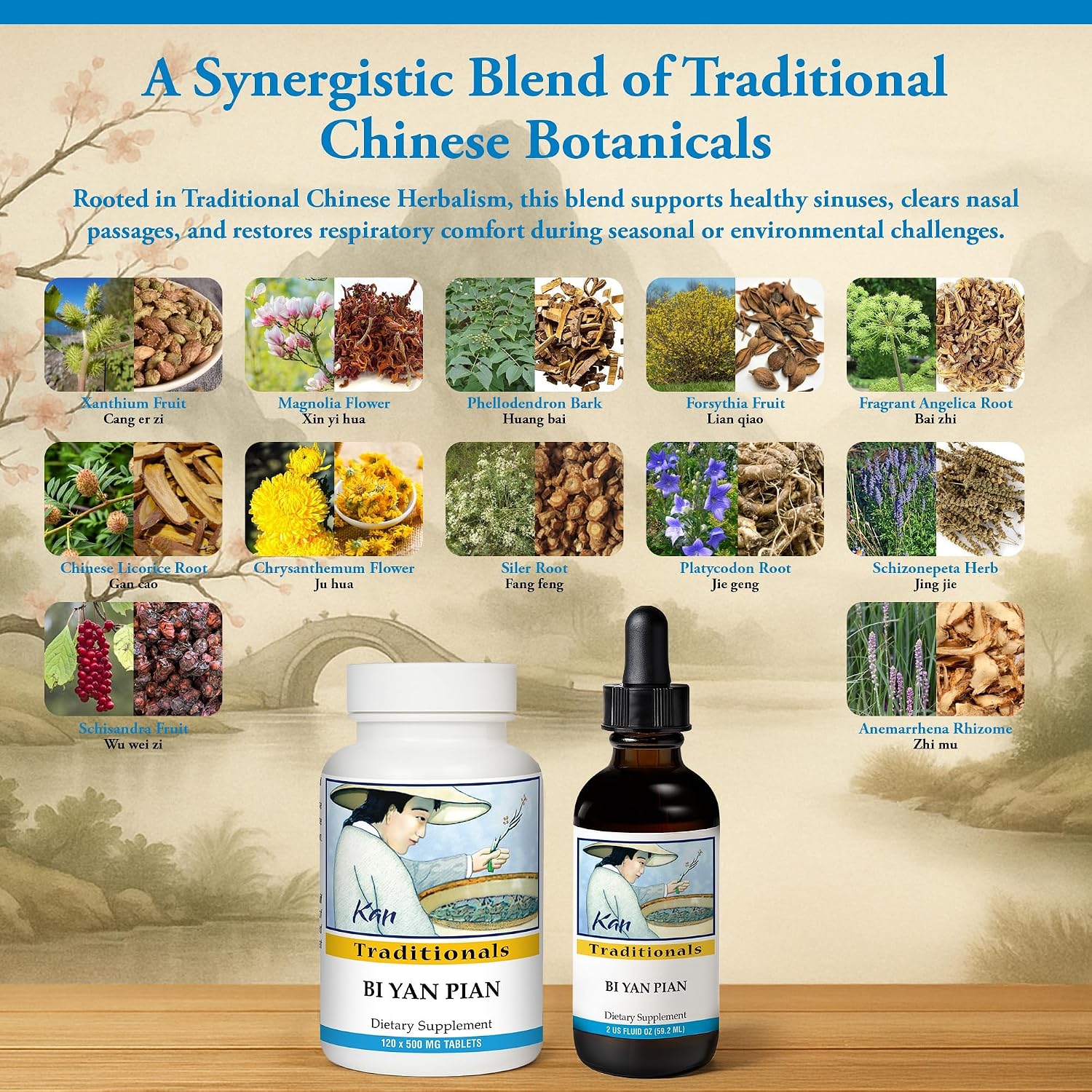 Kan Herbs Bi Yan Pian 1 oz