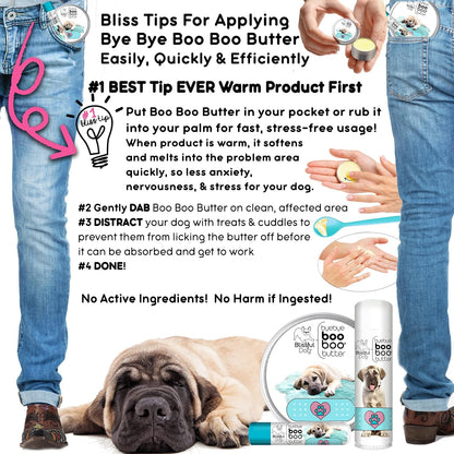 The Blissful Dog Boo Boo Butter para Pastor – Cera de abejas : proporciona una textura protectora y ayuda a sellar – Image 7