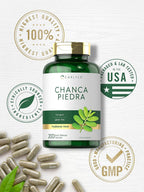 Carlyle Chanca Piedra Cápsulas | 500 mg | 200 Unidades | Hierba Tradicional | Sin Gluten y No-GMO