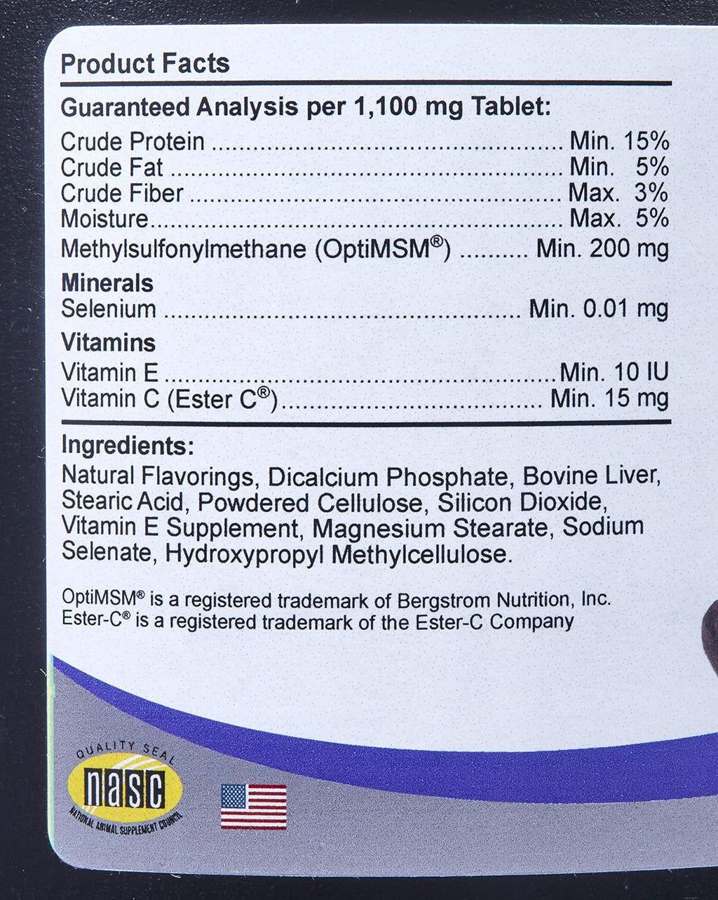 COMFORT Antioxidant para Perros – 1.000 Comprimidos – Apoyo Inmunológico y Alergias Cutáneas