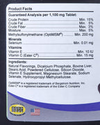 COMFORT Antioxidant para Perros – 1.000 Comprimidos – Apoyo Inmunológico y Alergias Cutáneas