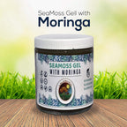Gel de Sea Moss y Moringa con Miel y Especias - Wildcrafted - Lalarhikhi Food of Life - 227g