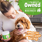 INNER PAW Probióticos para Perros con Enzimas Digestivas y Prebióticos – 120 Masticables Sabor Pollo