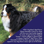 Health Thru Nutrition Dog-Vites CoQ10 para Perros, 60 Comprimidos Masticables Sabor Carne, 30mg