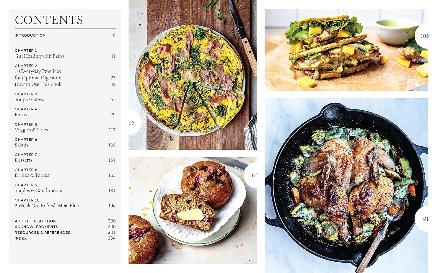 The Paleo Gut Healing Cookbook: 75 Recetas Paleo + AIP y 10 Prácticas para Fortalecer la Digestión