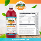 Maximum Living MineralRich Minerales Líquidos con Aloe - 32 oz