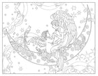 Creative Haven Elegant Angels: A Coloring Book for Adults with Relaxing Illustrations (Adult Coloring Books: Religious & Inspirational)