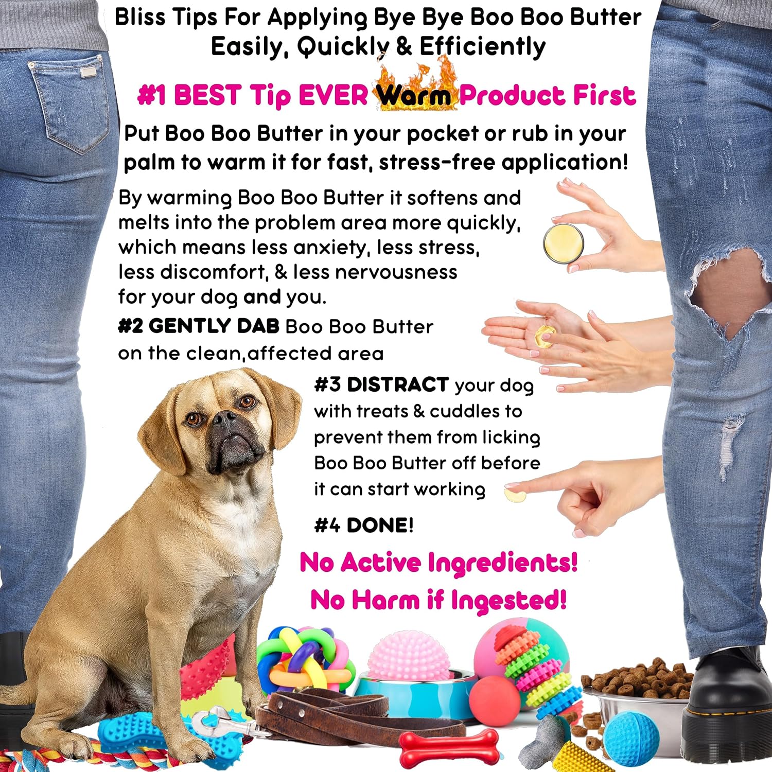 The Blissful Dog Puggle Boo Boo Butter - Bálsamo para perros (237 ml)