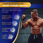 High Strength Fadogia Agrestis Cápsulas - Fórmula Concentrada con Maca Root - 90 Cápsulas
