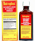 Nutrophos- Suplemento Líquido de Vitaminas y Minerales (200ml)